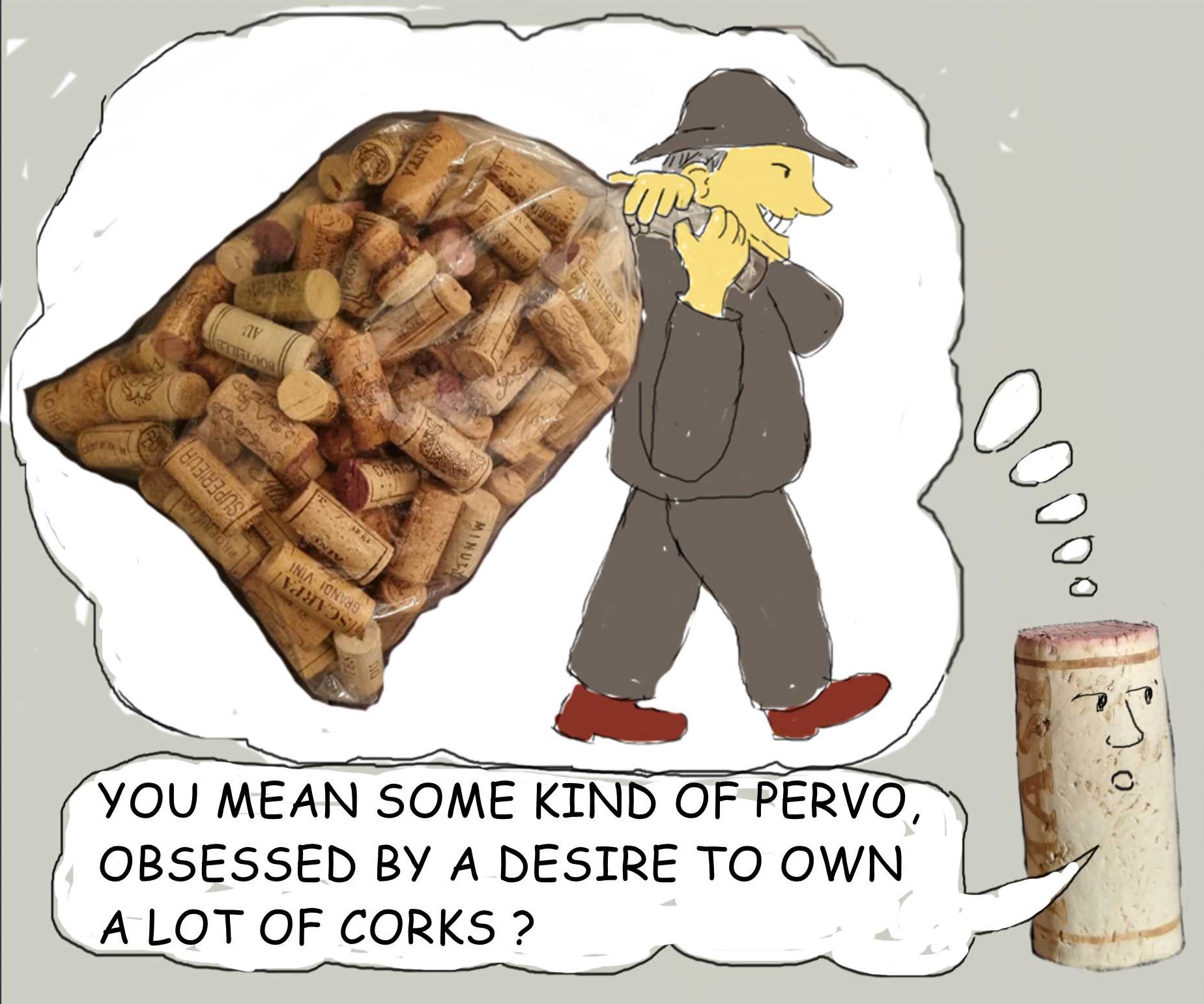 corks discussing divorce