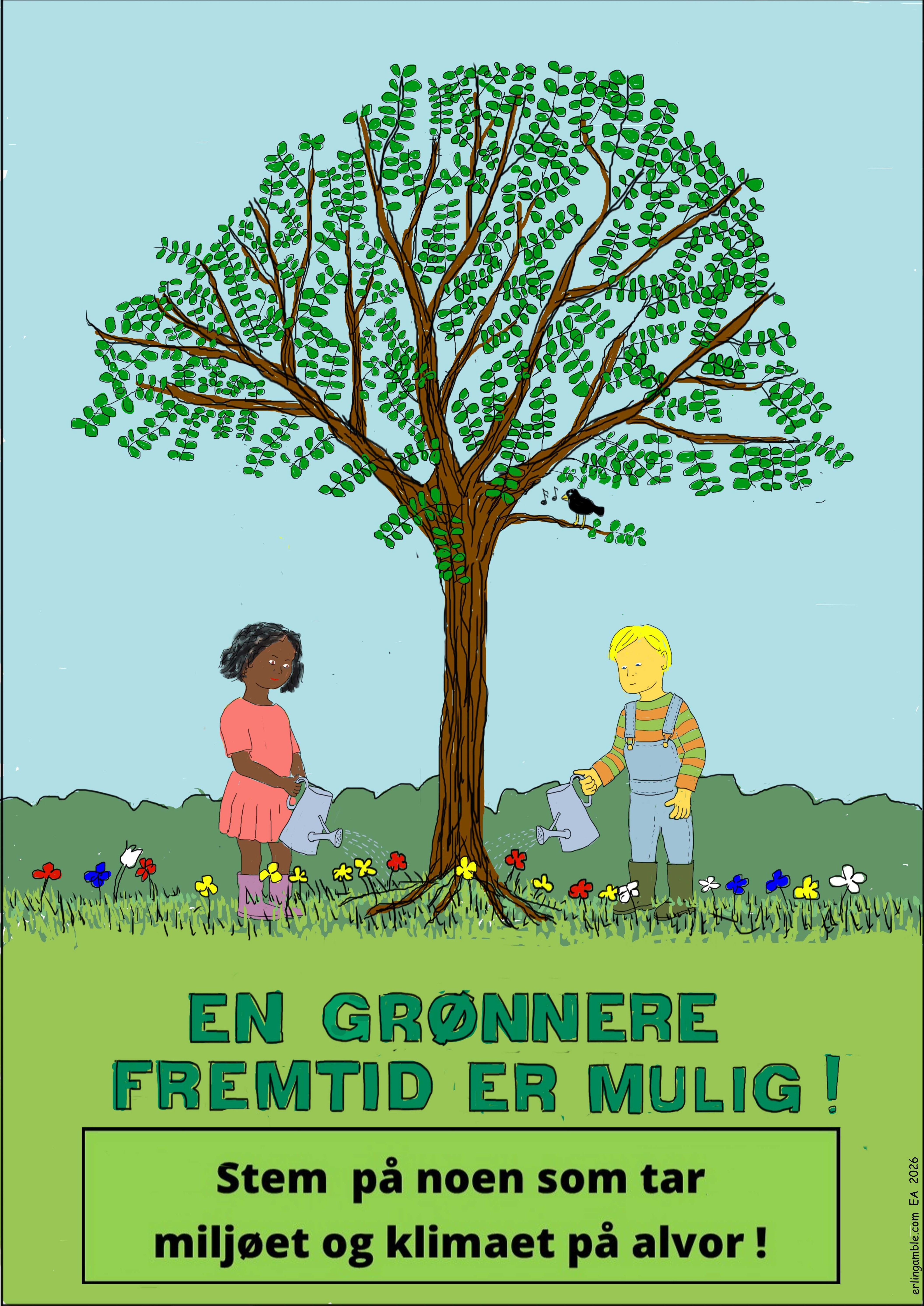 en grönare framtid