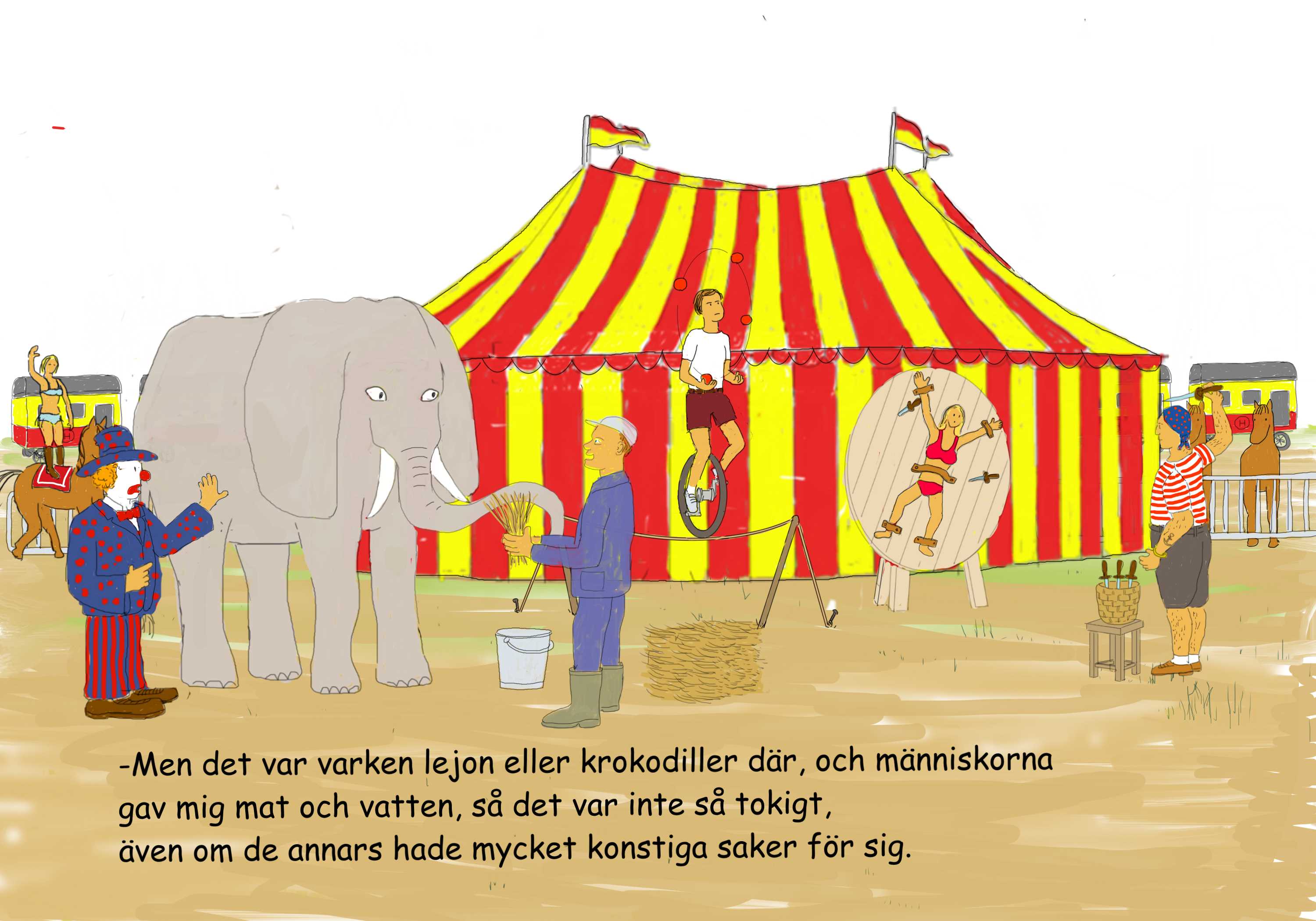 dagligliv i cirkus